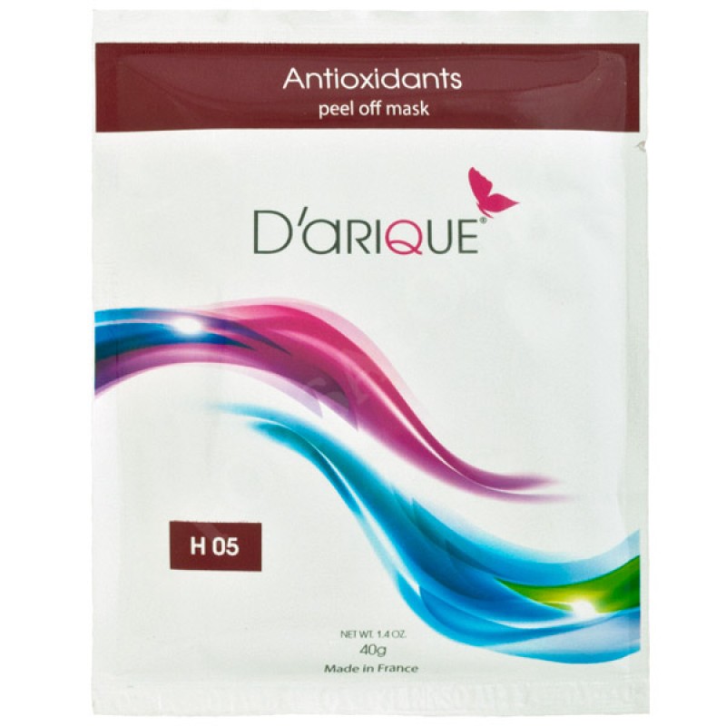 DARIQUE альгинатная Омолаживающая маска с антиоксидантами (H05), саше 40г.