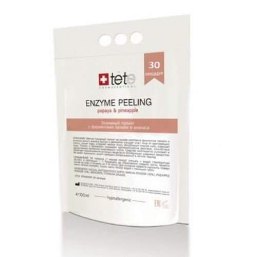 TETE Cosmeceutical. Энзимный пилинг / Enzyme Peel, (Упак./30 процедур)