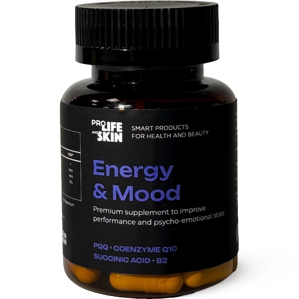 БАД для энергии и нормализации психоэмоционального состояния ENERGY & MOOD (60 капсул)