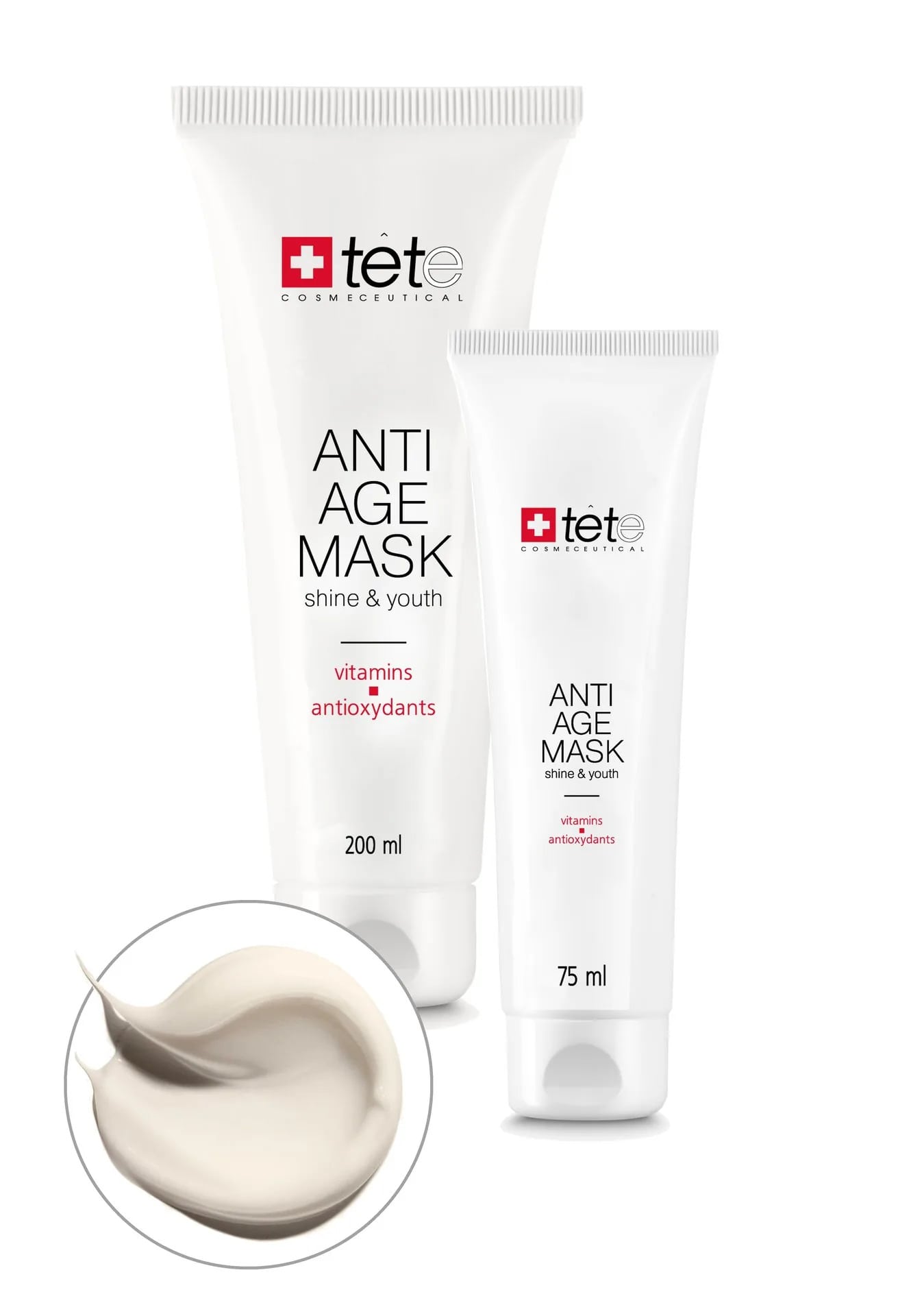 Tete Anti-age Mask Vitamins and Antioxydants / Омолаживающая маска с витаминами и антиоксидантами